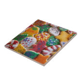 クリスマスクッキーIカラフルホリデーベーキング タイル (側面)