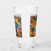 クリスマスクッキーIカラフルホリデーベーキング タンブラーグラス (左)