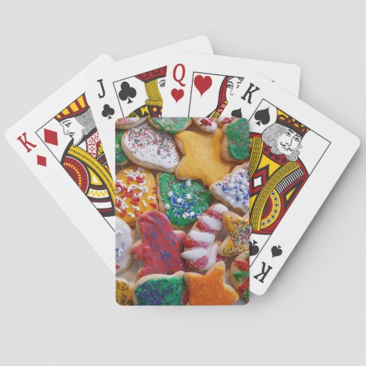 クリスマスクッキーIカラフルホリデーベーキング トランプ (裏面)