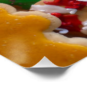 クリスマスクッキーIカラフルホリデーベーキング ポスター (コーナー)