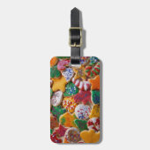 クリスマスクッキーIカラフルホリデーベーキング ラゲッジタグ (正面縦)