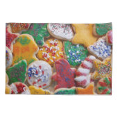 クリスマスクッキーIカラフルホリデーベーキング 枕カバー (裏面)