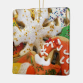 クリスマスクッキーIIホカラフルリデイベーキング セラミックオーナメント (左)