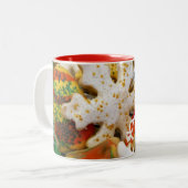 クリスマスクッキーIIホカラフルリデイベーキング ツートーンマグカップ (正面左)