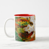 クリスマスクッキーIIホカラフルリデイベーキング ツートーンマグカップ (左)