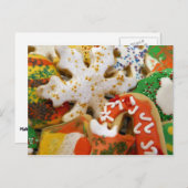 クリスマスクッキーIIホカラフルリデイベーキング ポストカード (正面/裏面)