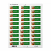 クリスマスクッキーIIホカラフルリデイベーキング ラベル (フルシート)