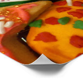 クリスマスクッキーIIIホカラフルリデイベーキング ポスター (角)