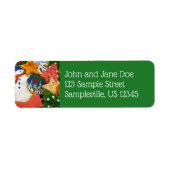 クリスマスクッキーIIIホカラフルリデイベーキング ラベル (正面)