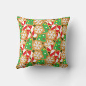 クリスマスクッキーMonogram クッション (裏面)