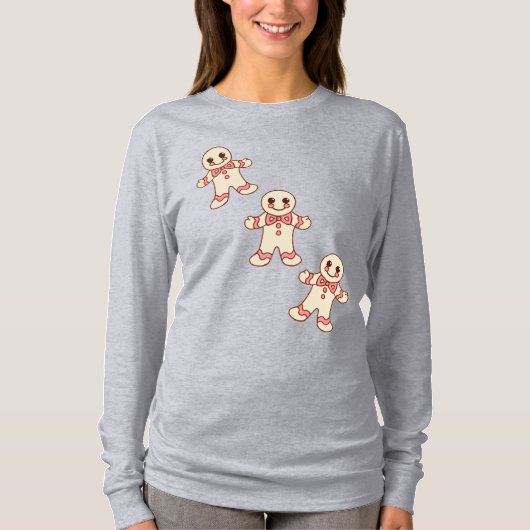 クリスマスクッキーTシャツ Tシャツ (正面)