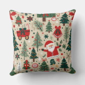 クリスマスクッション枕 クッション (裏面)