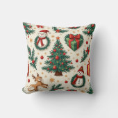 クリスマスクッション枕 クッション (正面)