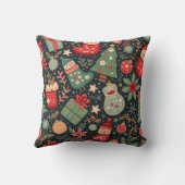 クリスマスクッション枕 クッション (裏面)