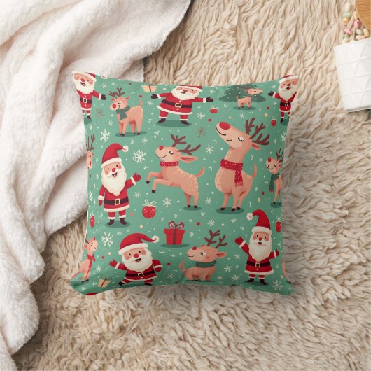 クリスマスクッション クッション (ブランケット)