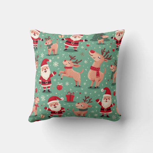 クリスマスクッション クッション (裏面)