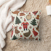 クリスマスクッション クッション (ブランケット)