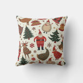 クリスマスクッション クッション (裏面)