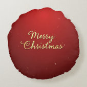 クリスマスクッション ラウンドクッション (裏面)