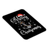 クリスマスクメリールーゼマスホリデークルージングギフト マグネット (右側)