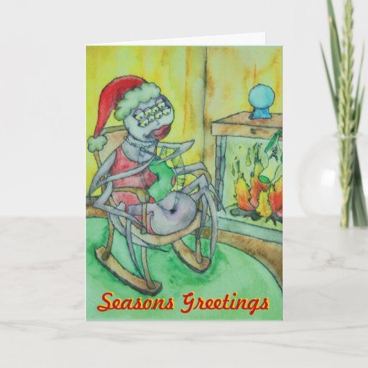 クリスマスクモ シーズンカード (正面)