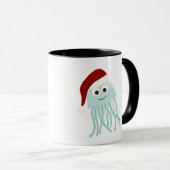 クリスマスクラゲ マグカップ (正面右)