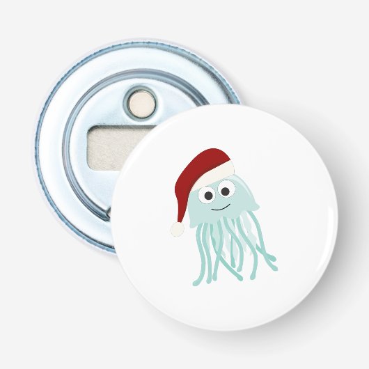 クリスマスクラゲ 栓抜き (正面)
