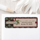 クリスマスクラシックの返品ラベル ラベル (インサイチュ)