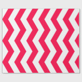 クリスマスクラシックスタイルレッドホワイトストライプのテンプレート ラッピングペーパー (フラット)