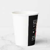 クリスマスクラシックスロースTシャツ 紙コップ (右)