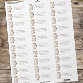 クリスマスクラシックホテルホリーベリーグリーンリマンダラ ラベル