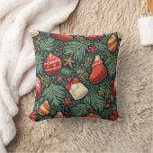 クリスマスクラシック装飾用クッション クッション (ブランケット)