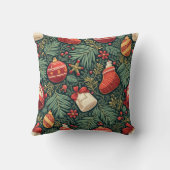 クリスマスクラシック装飾用クッション クッション (裏面)