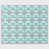 クリスマスクラシック ラッピングペーパー (フラット)