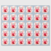 クリスマスクラシック ラッピングペーパー (フラット)