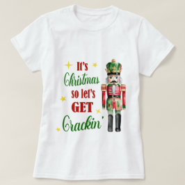 クリスマスクラッカーをゲットしよう Tシャツ