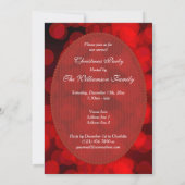 クリスマスクラッカー&キャンドル 招待状 (裏面)