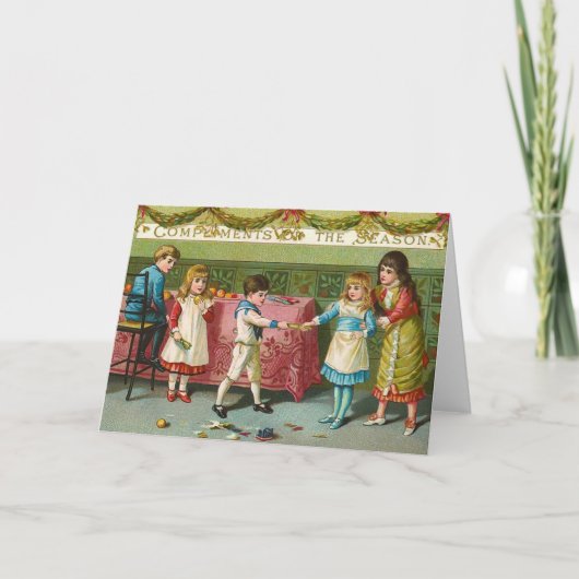 クリスマスクラッカー シーズンカード (正面)