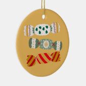 クリスマスクラッカー セラミックオーナメント (右)