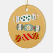 クリスマスクラッカー セラミックオーナメント (左)