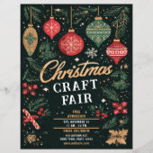クリスマスクラフトフェア チラシ (正面)