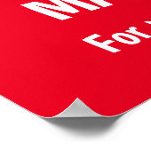 クリスマスクラフトマーケットPTO PTA教会バナー ポスター (角)