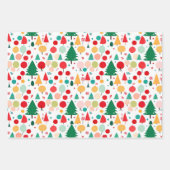 クリスマスクラフト ラッピングペーパーシート (正面2)