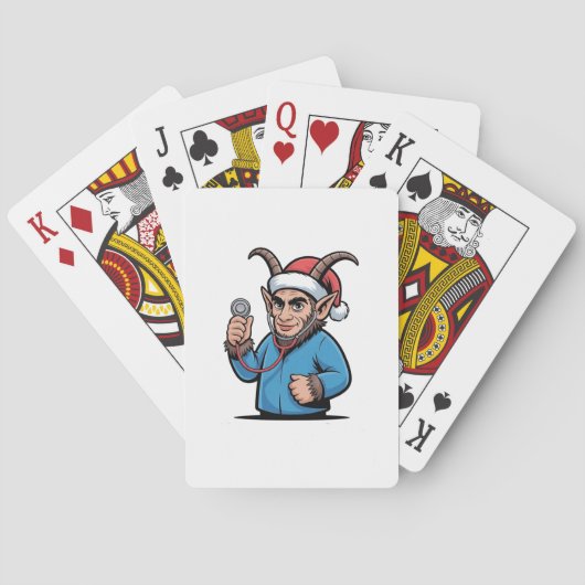 クリスマスクランプスナーシングスクラブスナース トランプ (裏面)