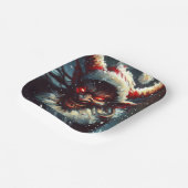 クリスマスクランプス1 ペーパープレート (傾斜あり)