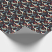 クリスマスクランプス1 ラッピングペーパー (角)