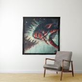 クリスマスクランプス3 タペストリー (インサイチュ(横))