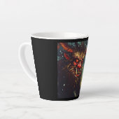 クリスマスクランプス4 カフェラテマグ (左アングル)
