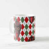 クリスマスクランプス コーヒーマグカップ (正面左)