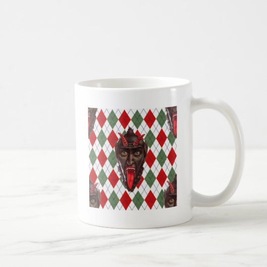 クリスマスクランプス コーヒーマグカップ (右)